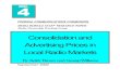 Consolidation and Advertising Prices in Local Radio · PDF fileConsolidation and Advertising Prices in ... stations and local concentration. In other work on media advertising 
