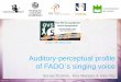 Mariza “Ó gente da minha terra” - RCAAP · PDF fileFADO Fatum: destino UNESCO 2 Voz humana Guitarra portuguesa Viola Mariza “Ó gente da minha terra”