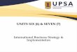 International Business Strategy & Implementation · PDF fileLearning Objectives In this chapter, you’ll learn about: 1. Strategy in international business 2. Building the global