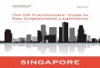 SINGAPORE -  · PDF fileSingapore regularly updates its legislation, judicial decisions and ... Approval Process 1-2 Working Days Process Salary Credit & Payslips 1 Working Day