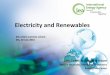 Electricity and Renewables - International Energy Agency · PDF fileElectricity and Renewables IEA online summer school ... Scattered production/consumption data Not all renewable