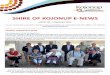 SHIRE OF KOJONUP E-NEWS · PDF fileproviding an opportunity to showcase our region. ... local people who can share their personal stories. ... attack across the Channel