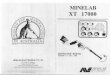 Manual... · in minelab xt 17000 32 k'-Þ freq ground track threshold australia instruction manual version 2.1 july, 1995 — minelab electronics pty. limited