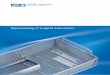 Reprocessing of surgical instruments - Komet · PDF file- low vibration during substance removal. 4 ... Deactivation of viruses C ... • The mesh trays used must not jeopardise the