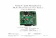 PMDX-126 Revision C User's · PDF filePMDX-126 Revision C Multi-Mode Break-Out Board ... 13.0 Electrical and Environmental Specifications ... C1 and above (marked on silk screen block