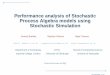 Performance analysis of Stochastic Process Algebra · PDF filePerformance analysis of Stochastic Process Algebra models using Stochastic Simulation Jeremy Bradley Stephen Gilmore Nigel