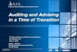GAO-08-842CG Auditing and Advising in a Time of Transition · PDF filecentury challenges, and opportunities ... • Improving planning efforts to identify the Guard’s ... • Transportation