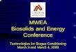 MWEA Biosolids and Energy Conference - mi-wea.org Conditioning - Unison.pdf · Flagstaff AZ WWTF-Jenbacher Generator CHP 10. MMSD-Gas Treatment for Waukesha Gen Sets. ... Since this
