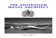 THE AUSTRALIAN NAVAL ARCHITECT - Royal Institution · PDF file4 The Australian Naval Architect ... number and range of questions and the extended ... the marine industry and naval