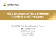 Presentation: Exchange Rate Reform: Review and Prospect · PDF file8/11 Exchange Rate Reform: Review and Prospect. ... referring to the currency basket of ... reserve on derivatives