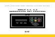 APPLICATION AND INSTALLATION GUIDE - · PDF fileGenerator Set Control and its application in generator set systems. It also includes Application and Installation Guide EMCP 4.1,