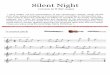 Silent Night - piano-accompaniments.com Night in B... · Silent Night version in B flat major I have written out five transcriptions of this carol/song’s melody, which should work