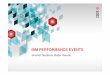 IBM PERFORMANCE EVENTS - · PDF file• Cognos 8 Mashup ... 12 IBM PERFORMANCE EVENTS OpenPages software helps businesses establish and maintain a comprehensive compliance and risk