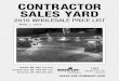 CONTRACTOR SALES YARD - VERSA-LOK  · PDF file2016 WHOLESALE PRICE LIST CONTRACTOR SALES YARD versa-lok-midwest.com Oakdale, MN (651) 773-7444 Brooklyn Park, MN (763) 488