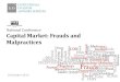 National Conference Capital Market: Frauds and Malpractices Frauds in India - final file.pdf · Timeline PHDCCI National Conference Capital Market Frauds and Malpractices 5 Harshad