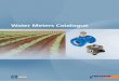 Water Meters Catalogue - Netafim Catalogue.pdf · Dimensions Irrigation & Agriculture Water Meter - Model IRT Performance data Installation Requirements Head Loss Curve • The meter