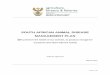 SOUTH AFRICAN ANIMAL DISEASE MANAGEMENT PLAN DISEASE MANAGEMENT PLA… · page 3 of 33 south african animal disease management plan table of contents page no. 1 vision and strategic