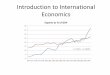 Introduction to International Economicshallagan/EconS327/weeks/week1/CarFeenKrug1.pdf · Introduction to International Economics 0 5 10 15 20 25 30 35 40 1970 1972 1974 1976 1978