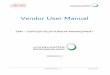 Vendor User Manual Online Invoice - DEWA Supplier Portal · PDF fileVendor Manual- 1.0 Page 3 of 25 1) Introduction In SAP Supplier Relationship Management (SAP SRM), Supplier should