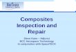 Composites Inspection and Repair - rcptv.comrcptv.com/spacetec-dl/Composites-Inspection and Repair Workshop.pdf · Composites Inspection and Repair ... » Works as stop-drill would