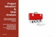 Project Valuation Deal Analysis - · PDF fileProject Valuation & Deal Analysis Theory & Applications in the Pharmaceutical Industry Pascale Boyer Barresi, CFA. Associate Director,