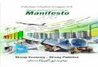 Pakistan Muslim League-(Nawaz) manifesto - · PDF filePakistan Muslim League (N) is the only political party which has the vision, proven track record, and an experienced and competent