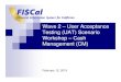 Wave 2 – User Acceptance Testing (UAT) Scenario Workshop ... · PDF fileWave 2 – User Acceptance Testing (UAT) Scenario Workshop – Cash Management (CM) February 12, 2015