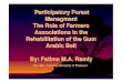 PFM in Gum Arabic Belt-Fatima M.A. · PDF fileParticipatory Forest Managment The Role of Farmers Associations in the Rehabilitation of the Gum Arabic Belt By: Fatima M.A. Ramly Bsc