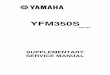 YFM350S - Yamaha Raptor · PDF fileCLUTCH ... Starting system Electric starter Oil capacity Engine oil Periodic oil change 2.50 L (2.20 Imp qt, 2.64 US qt) ... (250 mmHg, 9.83 inHg)