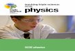 teaching triple science: GCSE physics - STEM · PDF fileTeaching Triple Science: GCSE Physics III Contents Preface V Section 1. The policy context 1 Section 2. About this publication