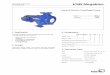 KSB Megabloc - Braumat Equipamentos Hidráulicos · PDF fileThe KSB Megabloc pump is designed for pumping clean ... (BSP) or flanged (ANSI B. 16.1 250 # FF for sizes 40-250, 50-250,
