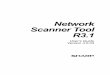 Network Scanner Tool R3 - · PDF fileChapter 1 Overview Introduction Welcome to Sharp’s Network Scanner Tool! This flexible, easy to use software provides TCP/IP network scanning