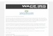 WACE IRG Newsletter #02 October 2016 View this email in ... IRG October Newsletter... · education and WIL to: FP&M SETA; INSETA; merSETA; ... Experience Magazine, supported by Cooperative
