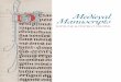 Medieval Manuscripts - Traveling Scriptorium · PDF file4 Introduction The recipes in this booklet were compiled from various historical and contemporary sources, mostly from European
