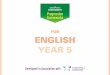 FOR ENGLISH YEAR 5 - Jubilee Academyjubilee.attrust.org.uk/.../10/Progression-Frameworks-English-Y5.pdf · Year 1 Year 4 ... Rising Stars Progression Framework for English, Year 5