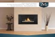 Direct Vent Gas Fireplaces NGBEAI TVA CAU. I TPYT …downloads.hearthnhome.com/brochures/1212MAJ_DV_RNC_V3.pdf · SOLITAIRE QUICK LOOK Sizes 33", 36", 42" Heating Capacity Up to 1,175