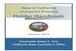 State of California Unclaimed Property Holder Handbook · PDF fileJanuary 2018 State of California Unclaimed Property Holder Handbook Controller Betty T. Yee California State Controller’s