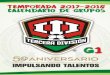 TEMPORADA 2017-2018 calendario de grupos3radivision.net/files//Grupos/Grupo 1.pdf · Venados FC vs. Dragones de Tabasco 16:30 hrs.Carlos Iturralde Rivero Sábado 16 de Diciembre Tigrillos