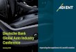 Deutsche Bank Global Auto Industry Conferenceinvestors.adient.com/~/media/Files/A/Adient-IR/reports-and... · 2018 Deutsche Bank Global Auto Industry Conference Adient –Improving
