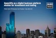 OpenAPIs as a digital business platform enabler for ... · PDF fileOpenAPIs as a digital business platform enabler for investment and trading ... Towards an Open Banking ... The Case
