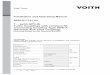 Installation and Operating Manual - Voithvoith.com/corp-en/3626-011701_en_Rev5.1.pdf · BTS-Ex 2) for limitation of max. ... Protection by liquid immersion "k" ... Turbo Couplings