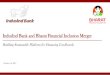 IndusInd Bank and Bharat Financial Inclusion · PDF fileIndusInd Bank and Bharat Financial Inclusion Merger Building Sustainable Platform for Financing Livelihoods October 14, 2017
