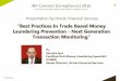 “Best Practices In Trade Based Money - IBF - Best Practices In... · 4 ESU cap 750ml Merlot, ... functionality described for Oracle’s products remains at the sole discretion of