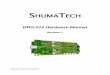 SHUMATECHshumatech.com/products/dro-375/docs/DRO-375 Hardware Manual.pdf · Expansion headers for analog and digital inputs ... Most of the digital signals on the DRO-375 headers
