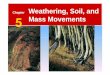 Weathering, Soil, and - Mrs. Kaser's Science Page 5 Weatherin… · Chapter Weathering, Soil, and ... called talus, which typically form at the base of steep, rocky cliffs. ... 5.3