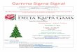 Gamma Sigma Signaldkggammasigma.weebly.com/uploads/3/1/3/4/31342925/signal_novem… · Gamma Sigma Signal ... We welcome new members to our Chapter and this is a meeting that reflects