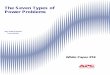 The Seven Types of Power Problems - IDC- · PDF fileThe Seven Types of Power Problems ... there has been some ambiguity ... This IEEE defined power quality disturbances shown in this