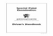 Special Point Examination - License · PDF fileSpecial Point Examination Driver’s ... or urine if the police arrest you for ... you will still lose your license if you refuse to