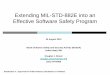 Extending MIL-STD-882E into an Effective Software …issc2015.system-safety.org/T09_882E_into_Software.pdf · Extending MIL-STD-882E into an Effective Software Safety Program 