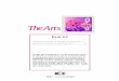 The Arts - NYSED - New York State Education Department · PDF fileUsing the Arts Standards To Strengthen Local Curricula ... selections for all students to know. ... the New York State